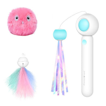 Retractable Teasing Cat Stick