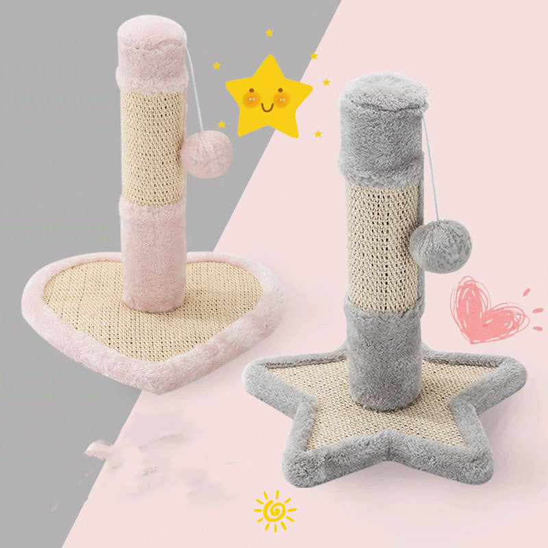 Plush Sisal Scratching Frame