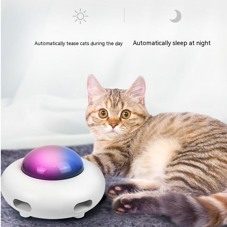 Electric Cat UFO Teaser Toy