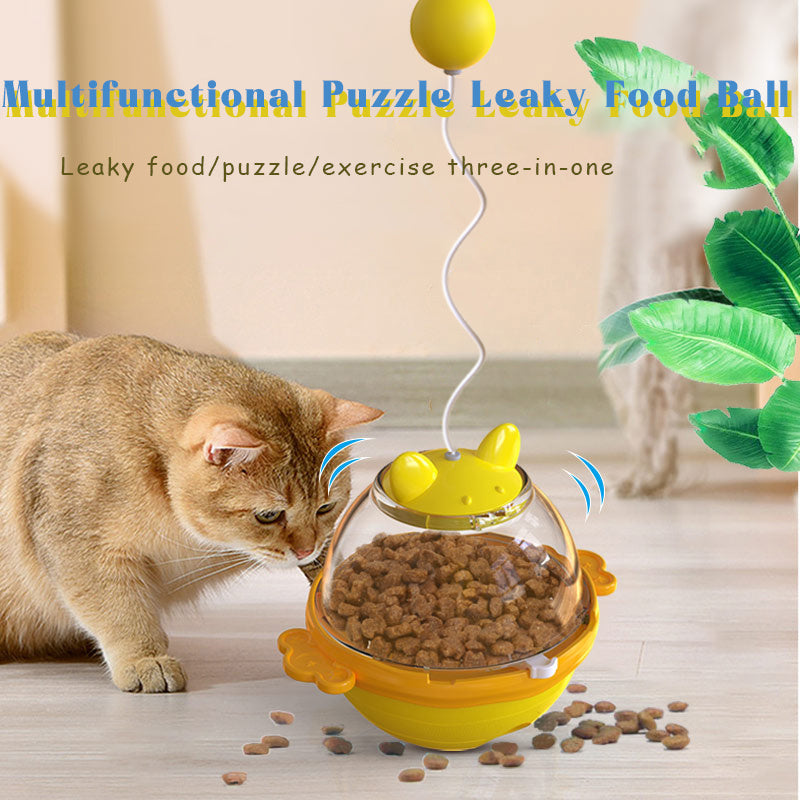 Slow Feeder Cat Treat Ball