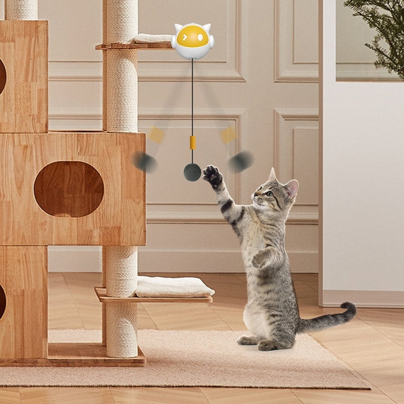 Telescopic Ball Lifting Cat Toy