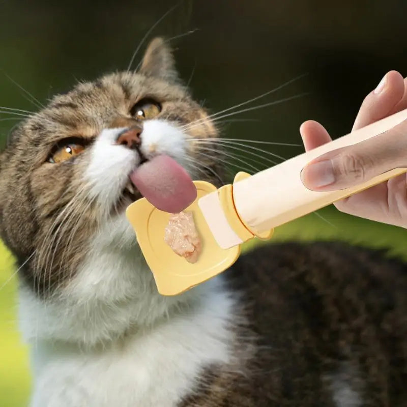 Cat Strip Squeeze Spoon