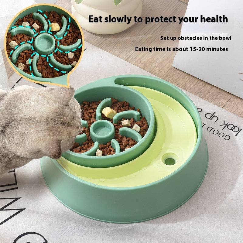 Sun & Moon Slow Pet Feeder